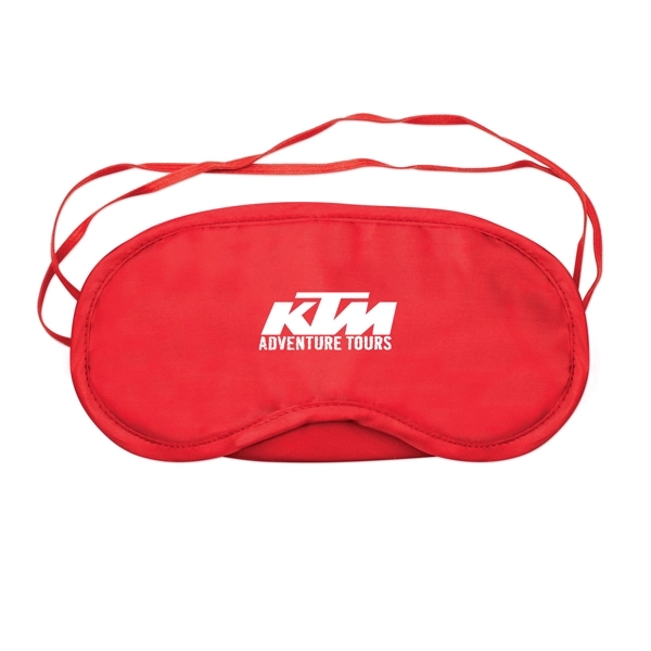 7" x 4" sleep mask made from cloth-satin material.... from ASI 98360 WOWLine / WOWLine®