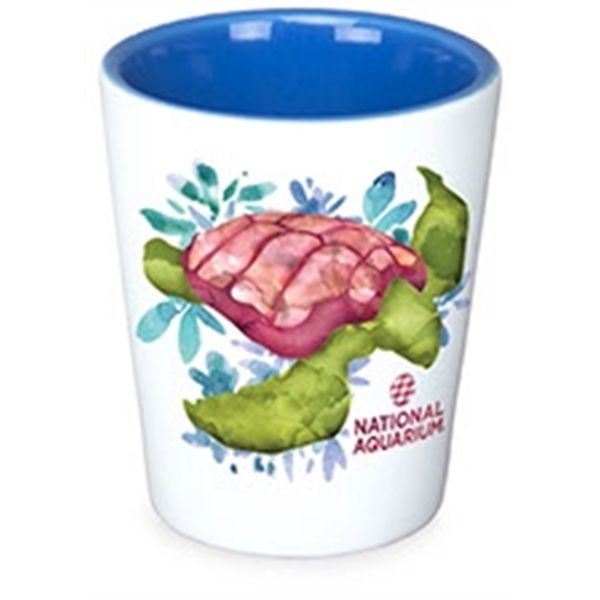 2 Oz. Two Tone Matte Ceramic Shot Glass... from ASI 52475 Xpres LLC