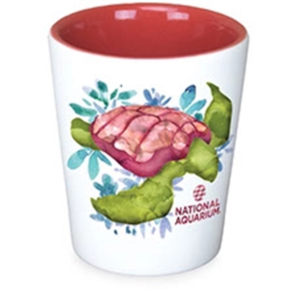 2 Oz. Two Tone Matte Ceramic Shot Glass... from ASI 52475 Xpres LLC