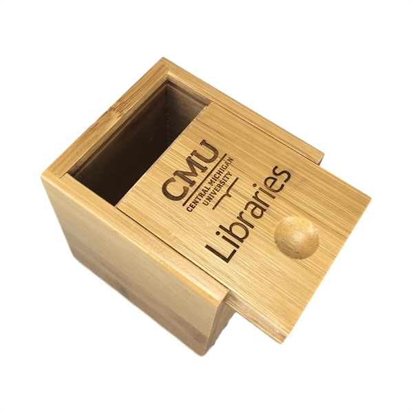 Customizable bamboo tea box with eight STASH® tea bags... from ASI 72657 Active Life Promo / Apres Ski Ingrain Promo