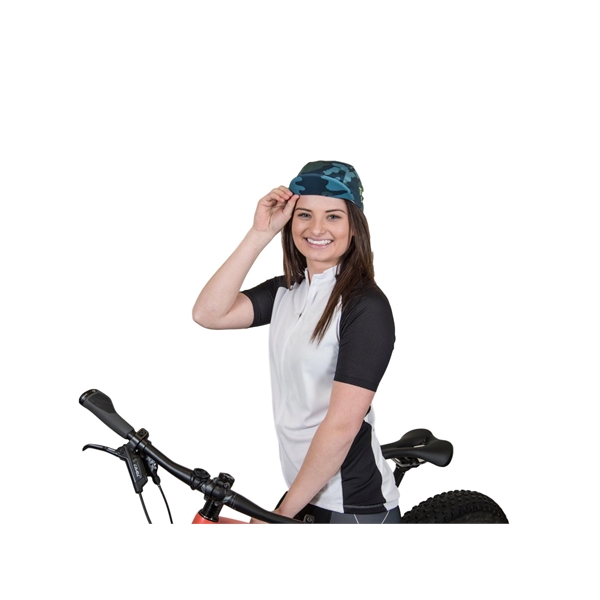 Polyester cycling cap available in many custom colors... from ASI 72657 Active Life Promo / Active Life Promo