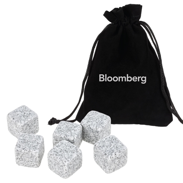 6 pack whiskey ice cube set made of high-quality marble.... from ASI 57655 STOPNGO Line