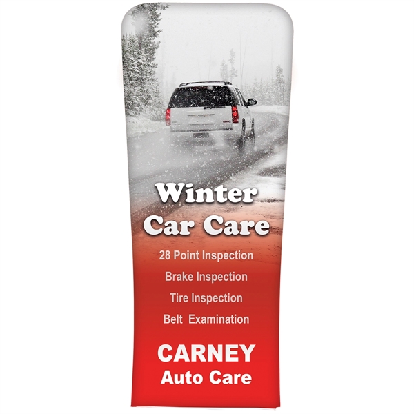 SlimFit Wave replacement stretch polyester banner... from ASI 80228 Quinn