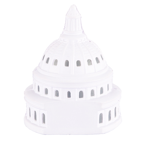 Capitol dome shaped  stress reliever made of polyurethane foam; customization... from ASI 79530 Prime Line / Jetline
