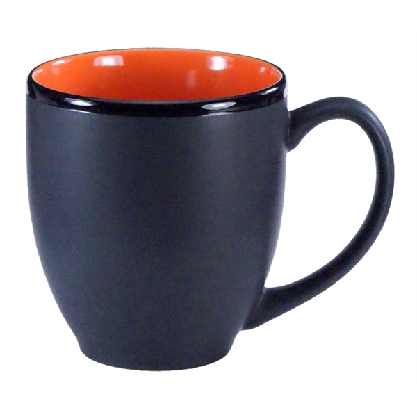 16 Oz Americano/Hilo Bistro Mug (Colored in/Black Out)... from ASI 92133 777 Promotional Products Inc