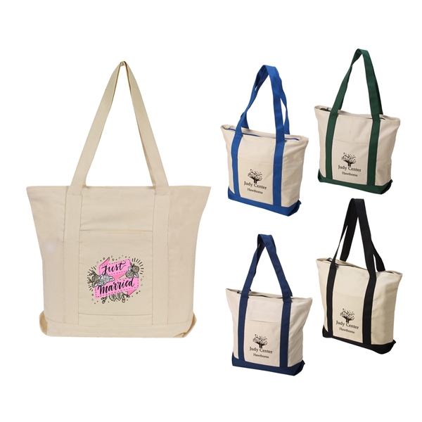 Recyclable Tote, Cotton Tote, Eco-friendly Tote, Reusable Tote, Personalized Tote... from ASI 41511 Brainchild USA Inc / BrainChild Gift Club
