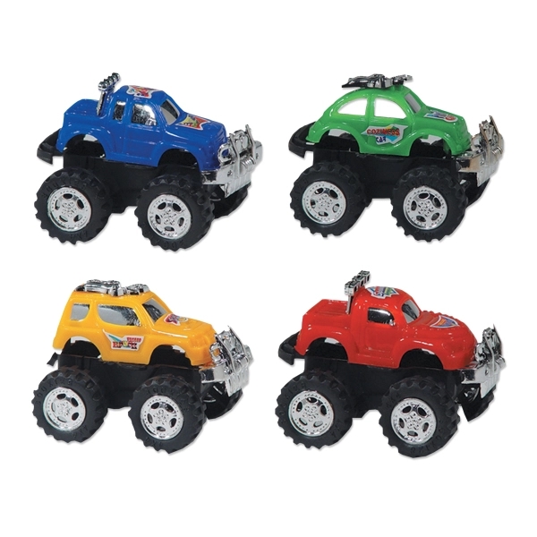 3" monster trucks in a 36 pack assortment. Blank.... from ASI 98360 WOWLine / WOWLine®