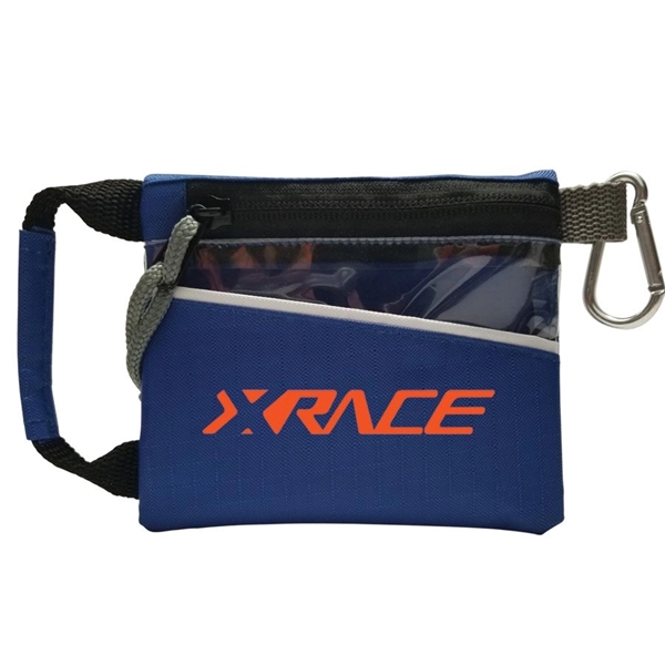 5" x 4.25" nylon bag.... from ASI 84514 Safety Made