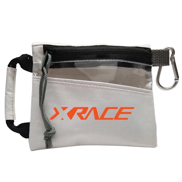 5" x 4.25" nylon bag.... from ASI 84514 Safety Made