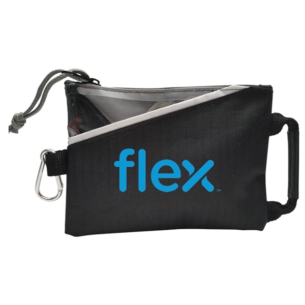 7" x 5.5" nylon bag.... from ASI 84514 Safety Made