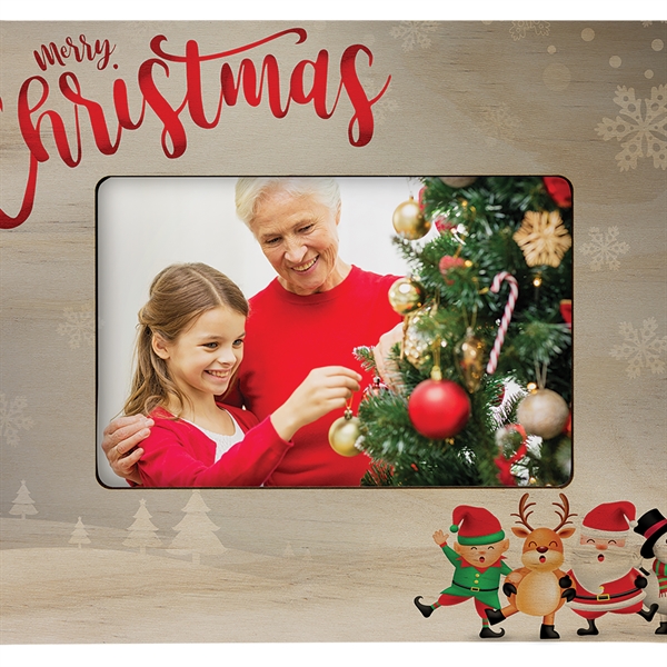 8" x 10" custom printed wood picture frame that can hold... from ASI 92531 Unique Custom Products / UCP