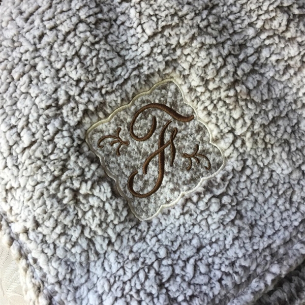 Luxurious ultra plush blanket with sherpa lambs wool on backside... from ASI 40544 Binaco