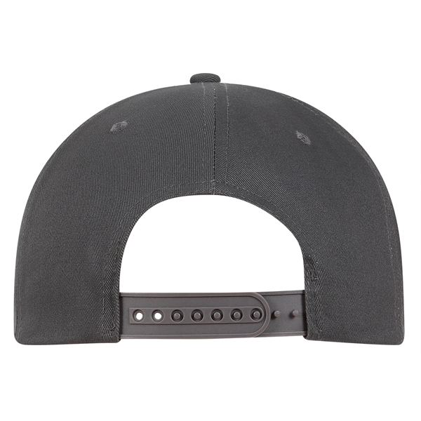 5-Panel Flat Bill Cap with polysnap closure.... from ASI 80129 Quake City Caps