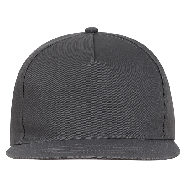5-Panel Flat Bill Cap with polysnap closure.... from ASI 80129 Quake City Caps