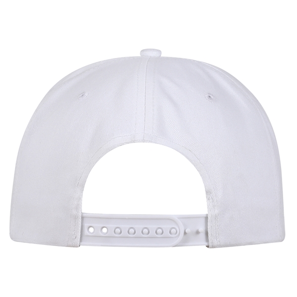 5-Panel Flat Bill Cap with polysnap closure.... from ASI 80129 Quake City Caps