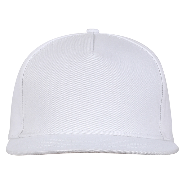 5-Panel Flat Bill Cap with polysnap closure.... from ASI 80129 Quake City Caps