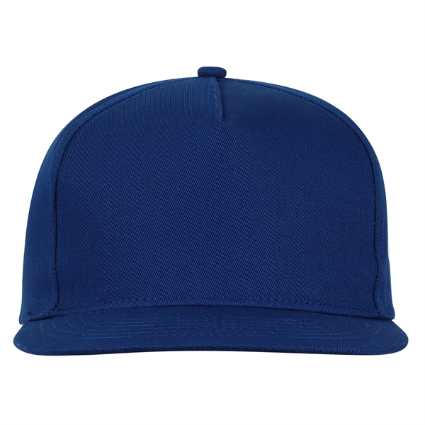 5-Panel Flat Bill Cap with polysnap closure.... from ASI 80129 Quake City Caps