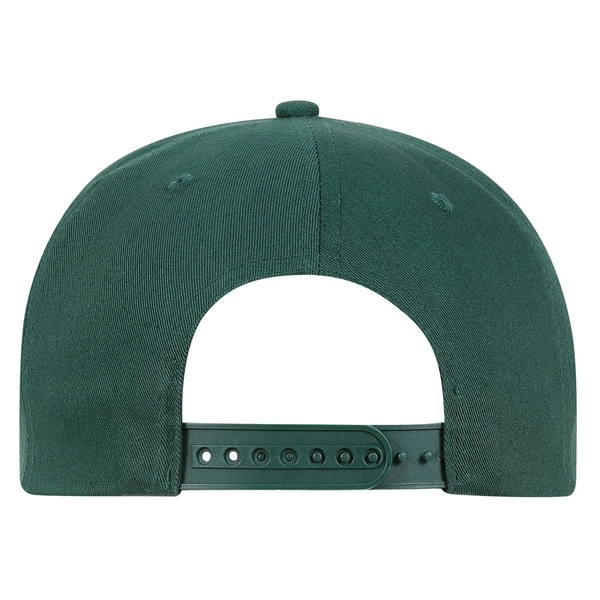 5-Panel Flat Bill Cap with polysnap closure.... from ASI 80129 Quake City Caps