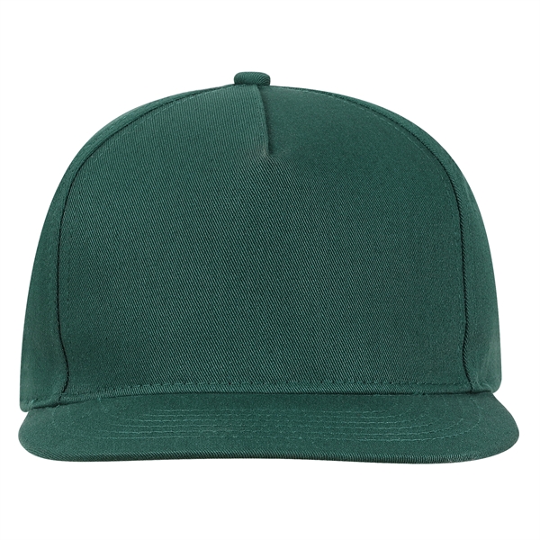 5-Panel Flat Bill Cap with polysnap closure.... from ASI 80129 Quake City Caps