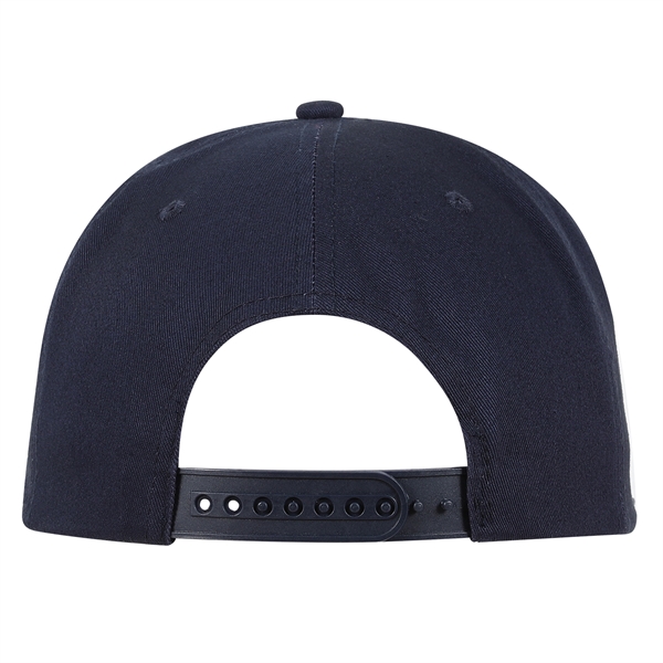 5-Panel Flat Bill Cap with polysnap closure.... from ASI 80129 Quake City Caps