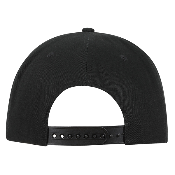 5-Panel Flat Bill Cap with polysnap closure.... from ASI 80129 Quake City Caps