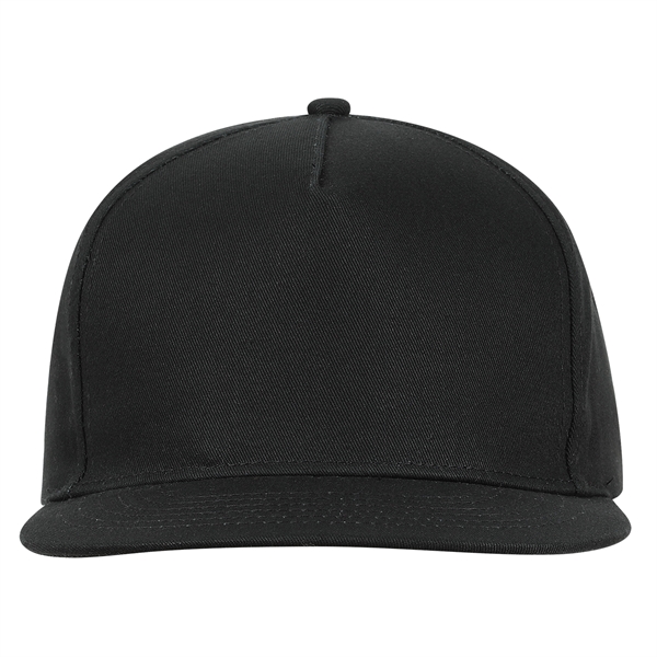 5-Panel Flat Bill Cap with polysnap closure.... from ASI 80129 Quake City Caps