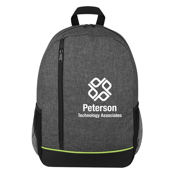 600D polycanvas backpack with adjustable shoulder straps... from ASI 61125 Hit Promotional Products / Hit®