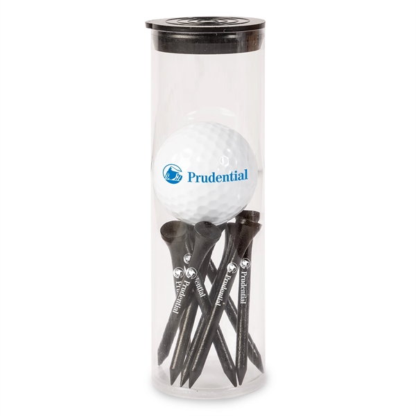 Golf Ball and Tees in Tube... from ASI 44900 NC Custom (CI/Lanco)