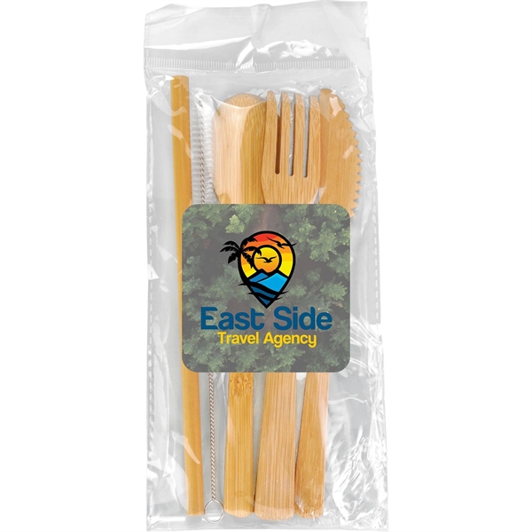 Bamboo Utensil Set... from ASI 30208 A P Specialties / AP Specialties