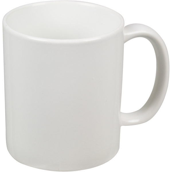 11 ounce stoneware mug with easy-grip handle and protective coating,... from ASI 57653 Gold Bond