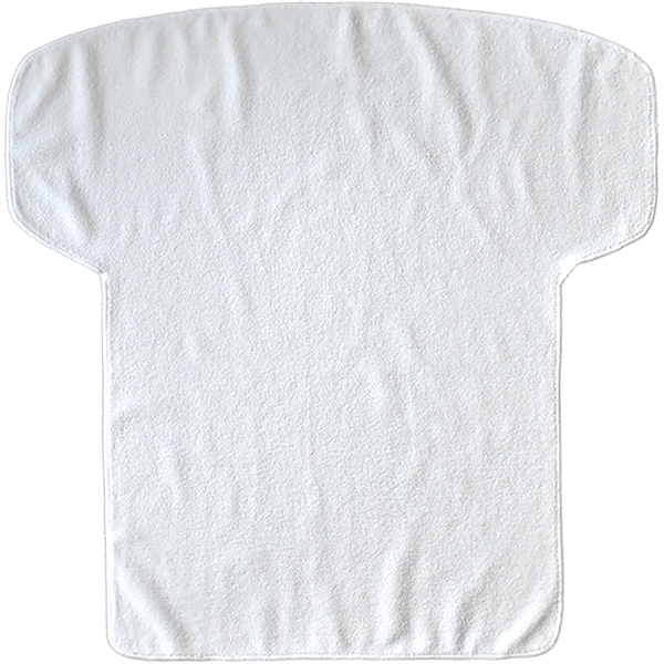 17" x 18"  jersey-shaped rally towel made of 100% polyester.... from ASI 57653 Gold Bond