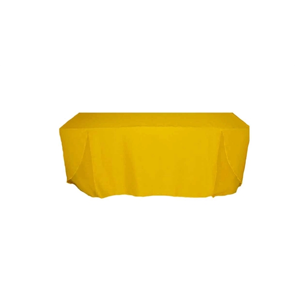 Polyester poplin fitted table cover for 6' and 8' tables.... from ASI 36558 Aprons, Etc.