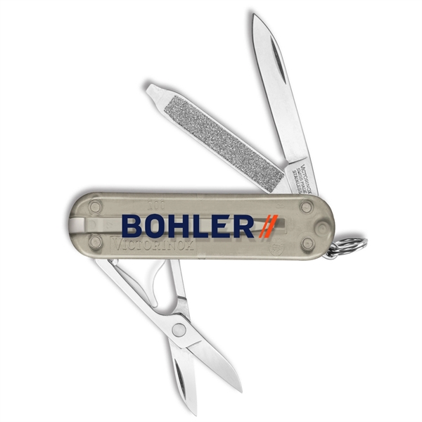 Knife featuring a  2 1/4" handle, blade, scissors, nail file,... from ASI 46170 Compass Industries Inc