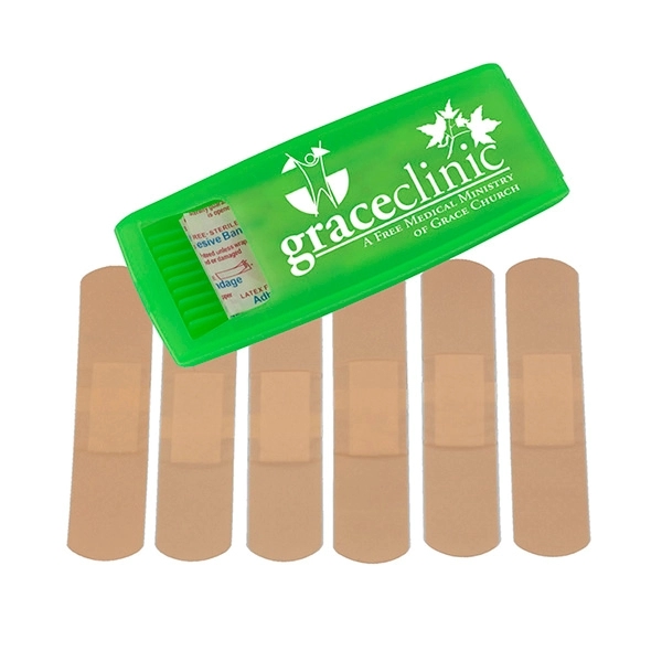 4 1/4" x 1 5/8" polypropylene six-piece bandage dispenser.... from ASI 62660 Innovation Line