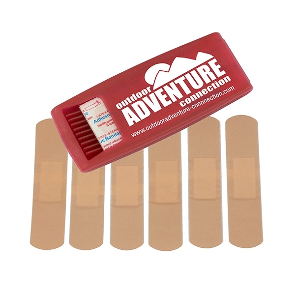 4 1/4" x 1 5/8" polypropylene six-piece bandage dispenser.... from ASI 62660 Innovation Line