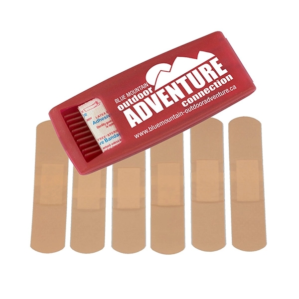 4 1/4" x 1 5/8" polypropylene six-piece bandage dispenser.... from ASI 62660 Innovation Line