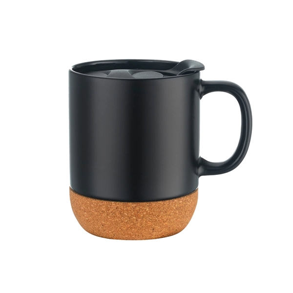 Matte, textured bottom ceramic mug. Improve your marketing performance during trade... from ASI 41511 Brainchild USA Inc / BrainChild Gift Club