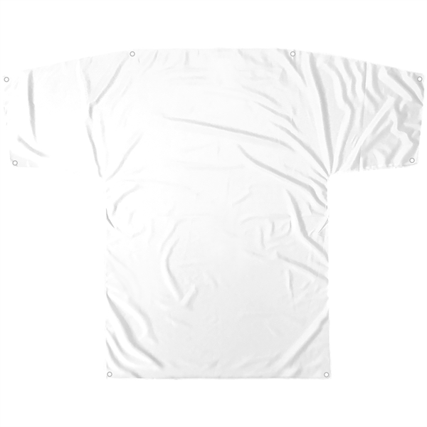 45" x 57" jersey-shaped banner with imprint options.... from ASI 57653 Gold Bond