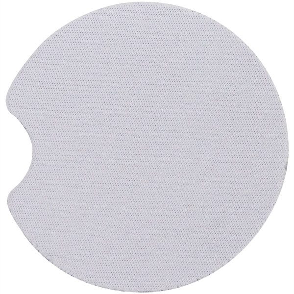 2 1/2" x 1/4" foam automobile cup holder coaster with dye... from ASI 57653 Gold Bond