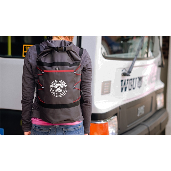 23" x 17 1/4" x 8 1/2" water-resistant polyester duffel bag... from ASI 57653 Gold Bond