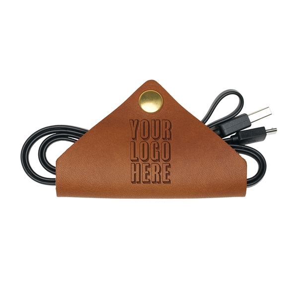 Genuine Leather Tech Snap #B/Nacho with a brass button clasp. Keep... from ASI 75126 Oowee Products