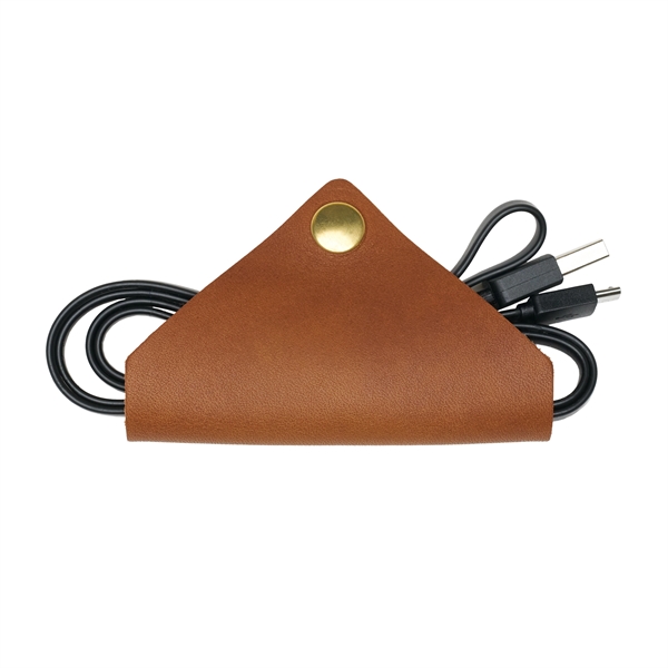 Genuine Leather Tech Snap #B/Nacho with a brass button clasp. Keep... from ASI 75126 Oowee Products