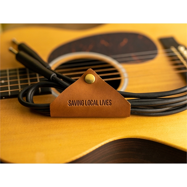 Genuine Leather Tech Snap #B/Nacho with a brass button clasp. Keep... from ASI 75126 Oowee Products