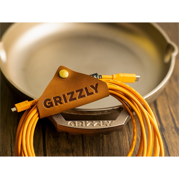 Genuine Leather Tech Snap #B/Nacho with a brass button clasp. Keep... from ASI 75126 Oowee Products