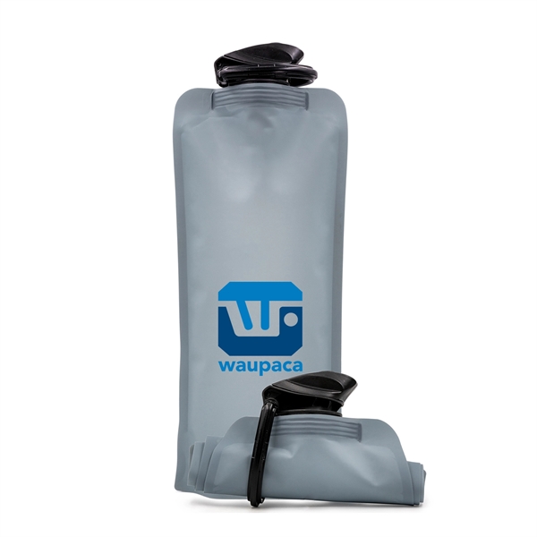 The 1 Liter Vapur Eclipse is a foldable hydration bottle. Featuring... from ASI 46170 Compass Industries Inc