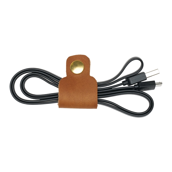 Genuine Leather Tech Snap #C with a brass button clasp. Keep... from ASI 75126 Oowee Products