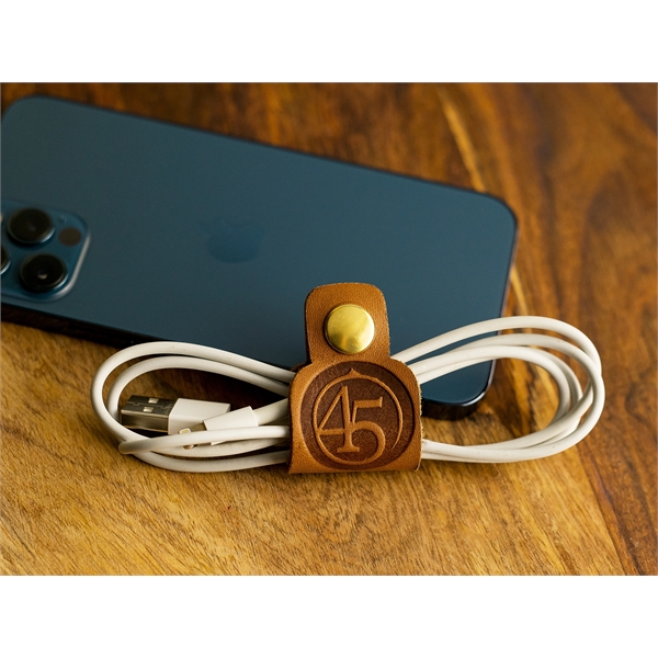 Genuine Leather Tech Snap #C with a brass button clasp. Keep... from ASI 75126 Oowee Products