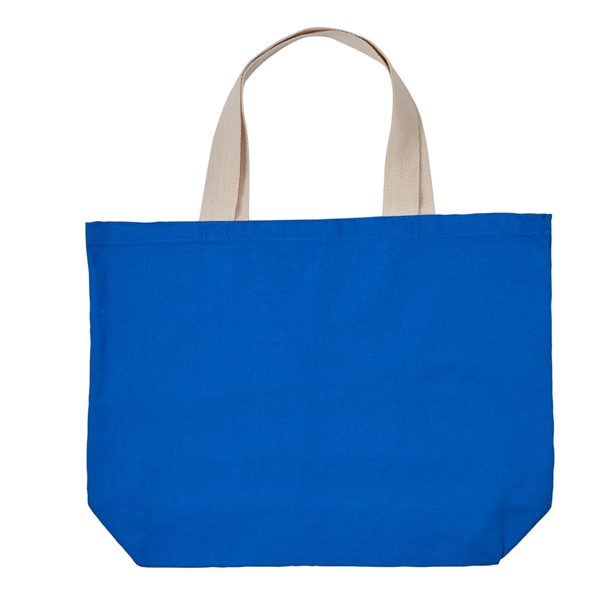 11.5 oz cotton duck canvas tote bag with 3" gusset and... from ASI 52840 Evans Manufacturing