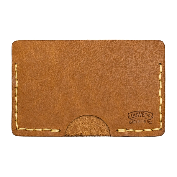 100% handcrafted single pocket horizontal slim minimalist wallets.  Pick between... from ASI 75126 Oowee Products