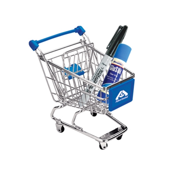 a mini shopping cart that keeps small items like pens, lip... from ASI 40544 Binaco
